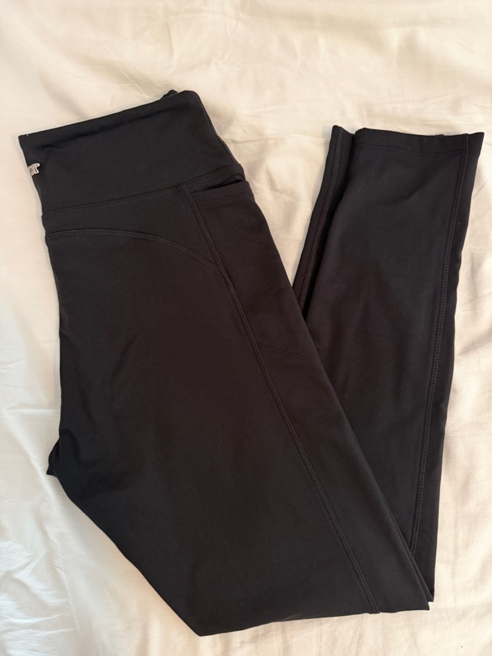 PINK Victoria's Secret Black High-Waist Leggings